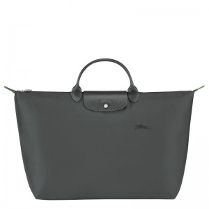 Graphite Grey Women's Longchamp Le Pliage Green S Travel Bags | IXZM-09712
